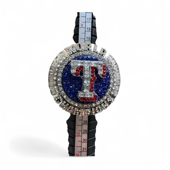 Texas Rangers Josh Jung Championship Ring Replica - Picture 4 of 14